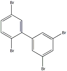 2',3,5,5'-テトラブロモ-1,1'-ビフェニル 化学構造式