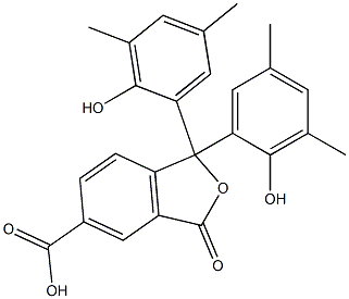 1,3-Dihydro-1,1-bis(2-hydroxy-3,5-dimethylphenyl)-3-oxoisobenzofuran-5-carboxylic acid