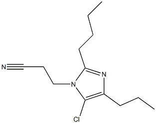  2-Butyl-5-chloro-1-(2-cyanoethyl)-4-propyl-1H-imidazole