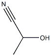 (R)-2-ヒドロキシプロパンニトリル 化学構造式