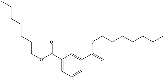 1,3-Benzenedicarboxylic acid diheptyl ester,,结构式