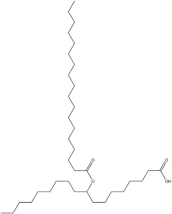 9-Stearoyloxystearic acid Struktur