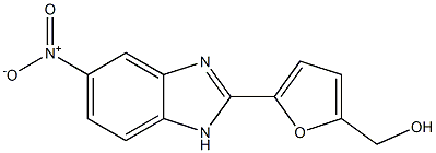  5-Nitro-2-[5-(hydroxymethyl)furan-2-yl]-1H-benzimidazole