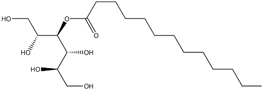 D-マンニトール3-トリデカノアート 化学構造式