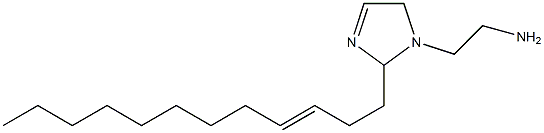1-(2-Aminoethyl)-2-(3-dodecenyl)-3-imidazoline 结构式