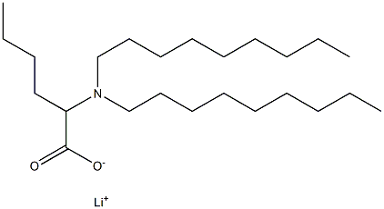 2-(Dinonylamino)hexanoic acid lithium salt