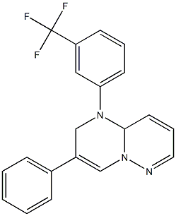 1-[3-(Trifluoromethyl)phenyl]-3-phenyl-1,9a-dihydro-2H-pyrimido[1,2-b]pyridazine|