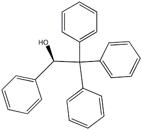 [R,(+)]-1,2,2,2-Tetraphenylethanol 结构式