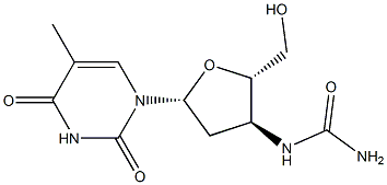 3'-Ureido-3'-deoxythymidine