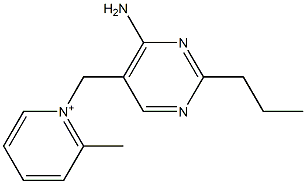 1-(2-Propyl-6-amino-5-pyrimidinylmethyl)-2-methylpyridinium