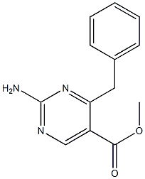  2-Amino-4-benzylpyrimidine-5-carboxylic acid methyl ester