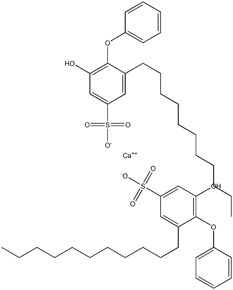 Bis(6-hydroxy-2-undecyl[oxybisbenzene]-4-sulfonic acid)calcium salt|