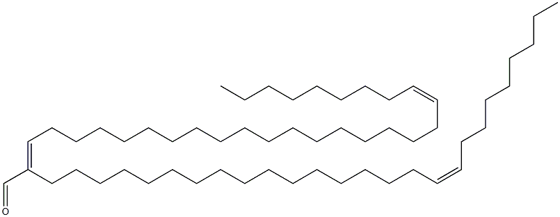 (2E,21Z)-2-[(17Z)-17-Hexacosen-1-yl]triaconta-2,21-dienal,,结构式
