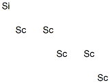 Pentascandium silicon Structure