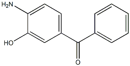 4-Amino-3-hydroxybenzophenone,,结构式