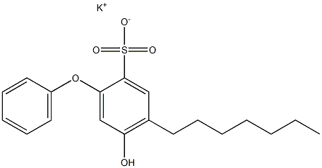 5-Hydroxy-4-heptyl[oxybisbenzene]-2-sulfonic acid potassium salt|