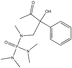 [Methyl[2-hydroxy-2-phenyl-2-acetylethyl]amino]bis(dimethylamino)phosphine oxide