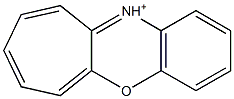 11-Aza-5-oxa-5H-cyclohepta[b]naphthalene-11-cation,,结构式
