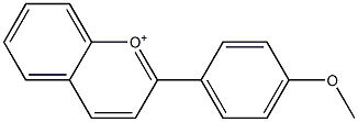 2-(4-Methoxyphenyl)chromenylium|