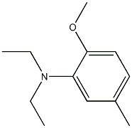 N,N-Diethyl-2-methoxy-5-methylaniline Structure