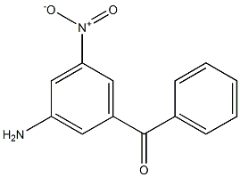 3-Amino-5-nitrobenzophenone Structure