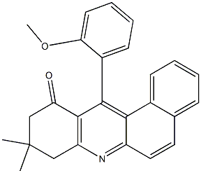 8,9-Dihydro-9,9-dimethyl-12-(2-methoxyphenyl)benz[a]acridin-11(10H)-one