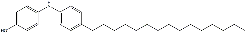 4'-Pentadecyl[iminobisbenzen]-4-ol Structure