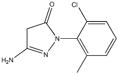 3-Amino-1-(2-chloro-6-methylphenyl)-5(4H)-pyrazolone|