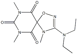 3-(Diethylamino)-4,7,9-trimethyl-1-oxa-2,4,7,9-tetraazaspiro[4.5]deca-2-ene-6,8,10-trione