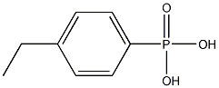 4-エチルフェニルホスホン酸 化学構造式