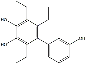 2,5,6-Triethyl-1,1'-biphenyl-3,3',4-triol