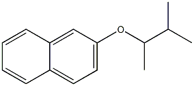 2-(1,2-ジメチルプロポキシ)ナフタレン 化学構造式