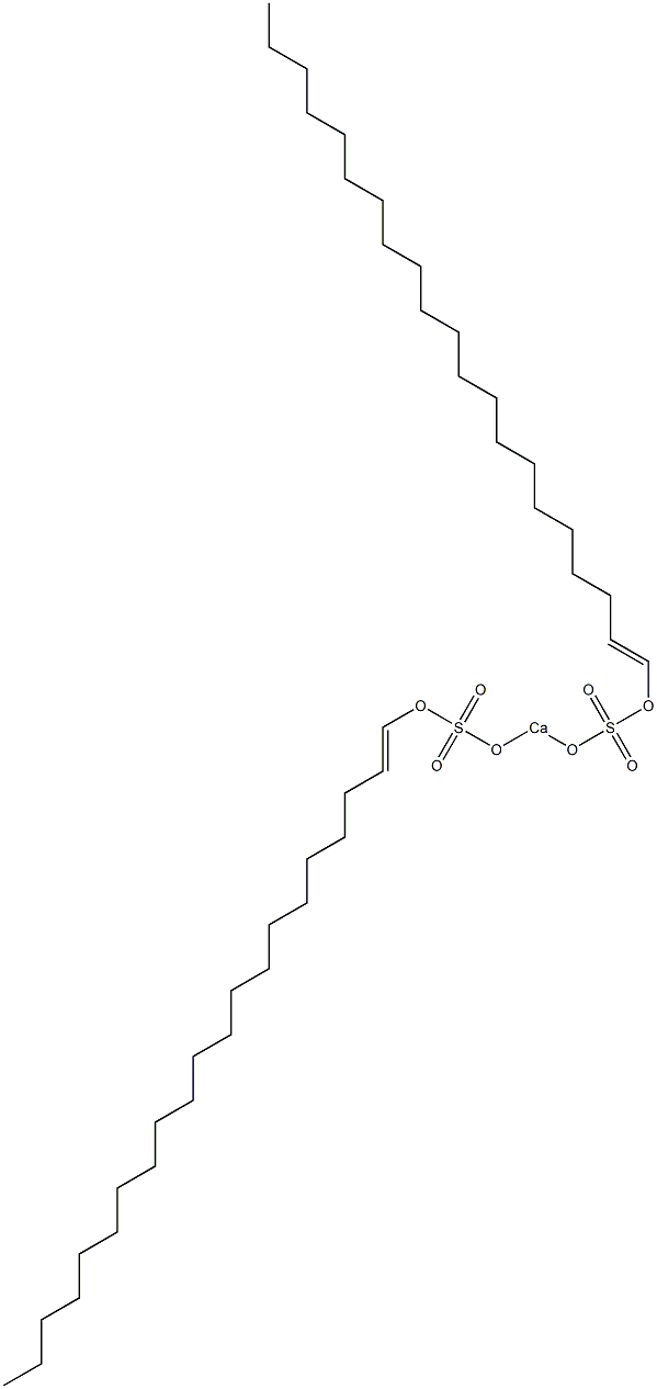 Bis[(1-henicosenyloxy)sulfonyloxy]calcium Structure