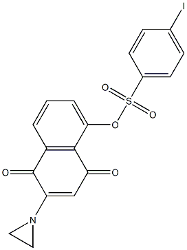 2-(1-Aziridinyl)-5-(4-iodophenylsulfonyloxy)-1,4-naphthoquinone