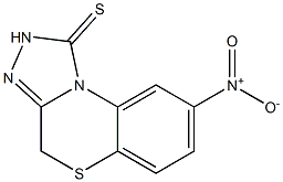  8-Nitro-2,4-dihydro-1H-[1,2,4]triazolo[3,4-c][1,4]benzothiazine-1-thione