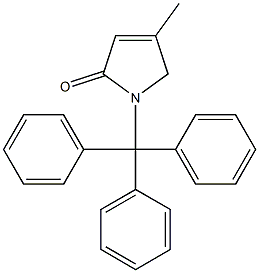 1-Triphenylmethyl-4-methyl-3-pyrrolin-2-one|