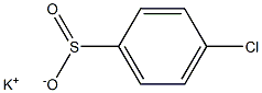 4-クロロベンゼンスルフィン酸カリウム 化学構造式