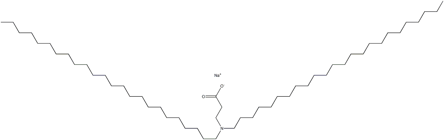 3-(Ditetracosylamino)propanoic acid sodium salt