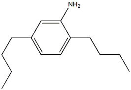 2,5-Dibutylaniline Structure