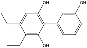 3,4-Diethyl-1,1'-biphenyl-2,3',6-triol