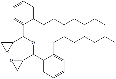 2-Heptylphenylglycidyl ether,,结构式