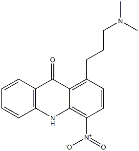 1-(3-Dimethylaminopropyl)-4-nitroacridin-9(10H)-one