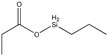 Propionic acid propylsilyl ester 结构式