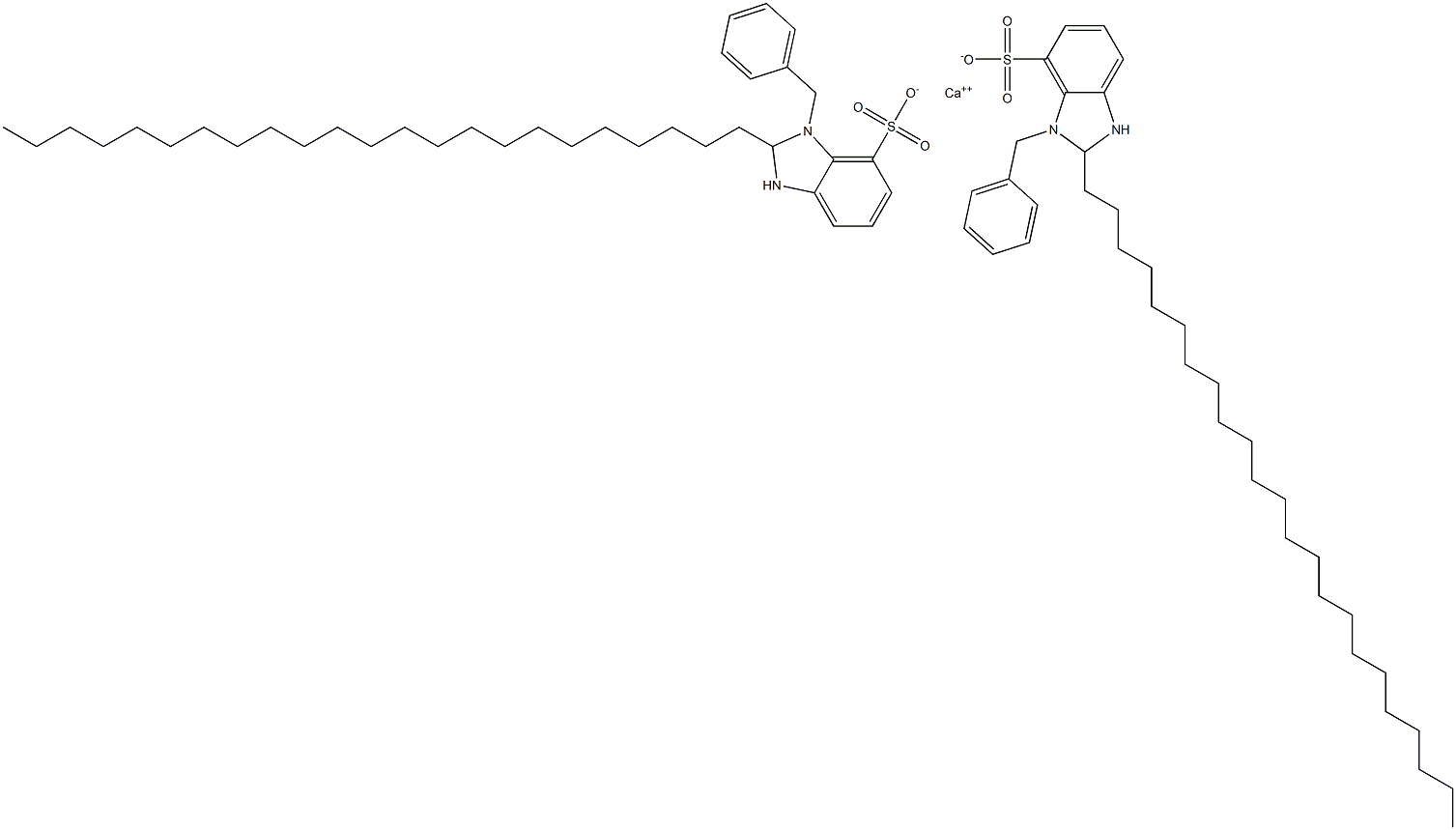 Bis(1-benzyl-2,3-dihydro-2-tricosyl-1H-benzimidazole-7-sulfonic acid)calcium salt