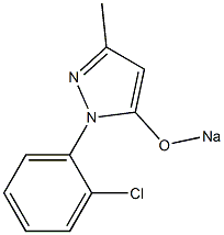 1-(o-Chlorophenyl)-3-methyl-5-sodiooxy-1H-pyrazole