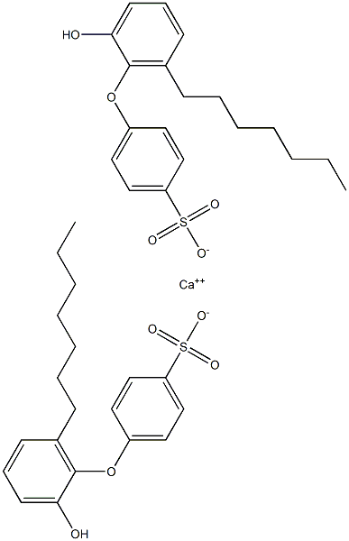 Bis(2'-hydroxy-6'-heptyl[oxybisbenzene]-4-sulfonic acid)calcium salt