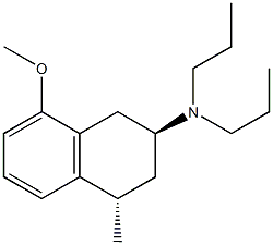  N,N-Dipropyl-[[(2S,4S)-4-methyl-8-methoxy-1,2,3,4-tetrahydronaphthalen]-2-yl]amine