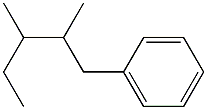 2,3-Dimethylpentylbenzene 结构式