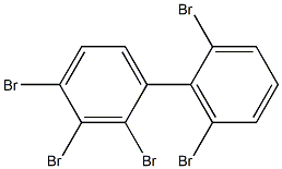 2,2',3,4,6'-Pentabromo-1,1'-biphenyl Structure