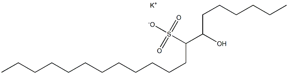 7-Hydroxyicosane-8-sulfonic acid potassium salt